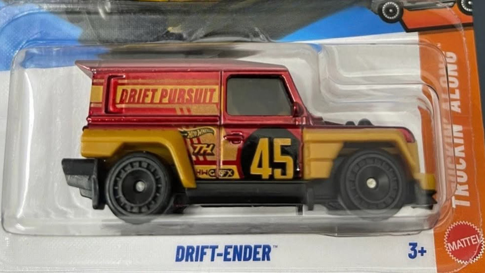 Hot WHeels Mainline 2026 Drift-Ender Super Treasure Hunt