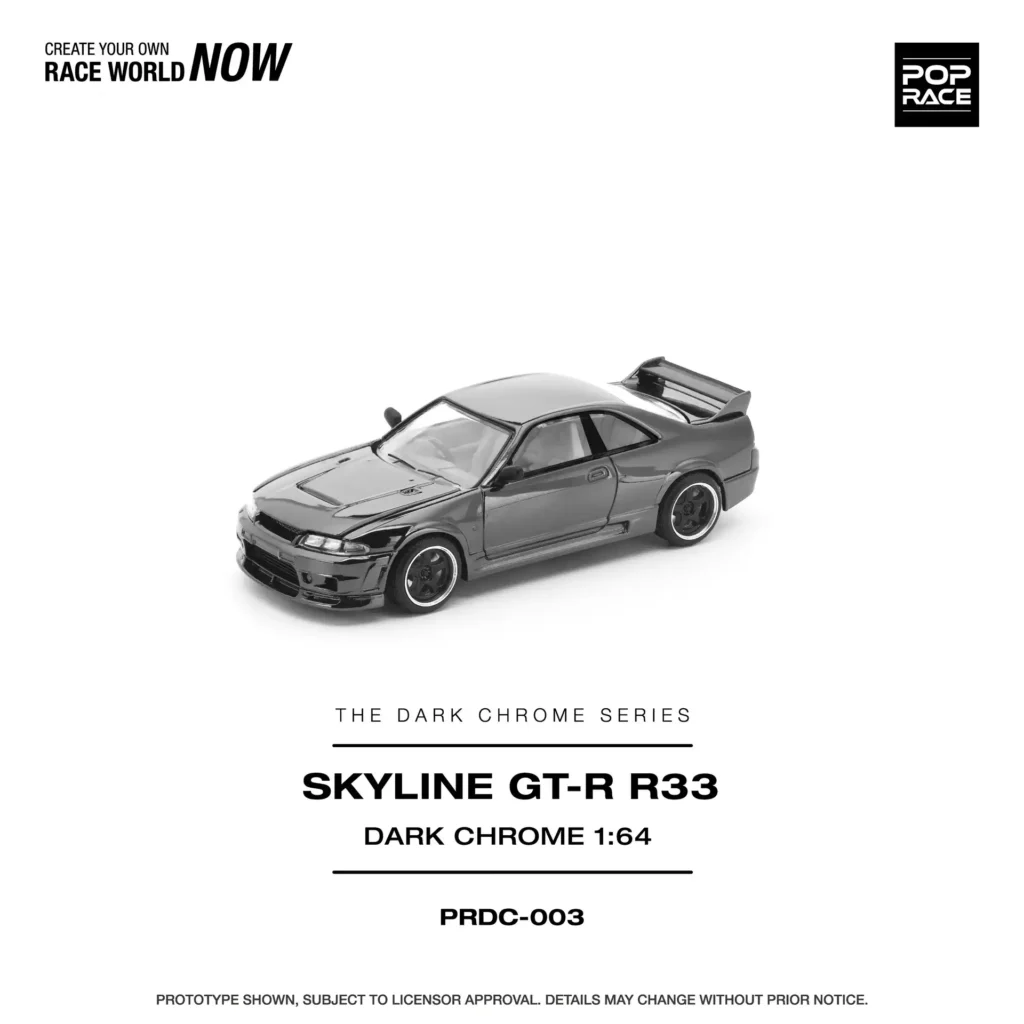 Nissan Skyline GT-R R33 Dark Chrome