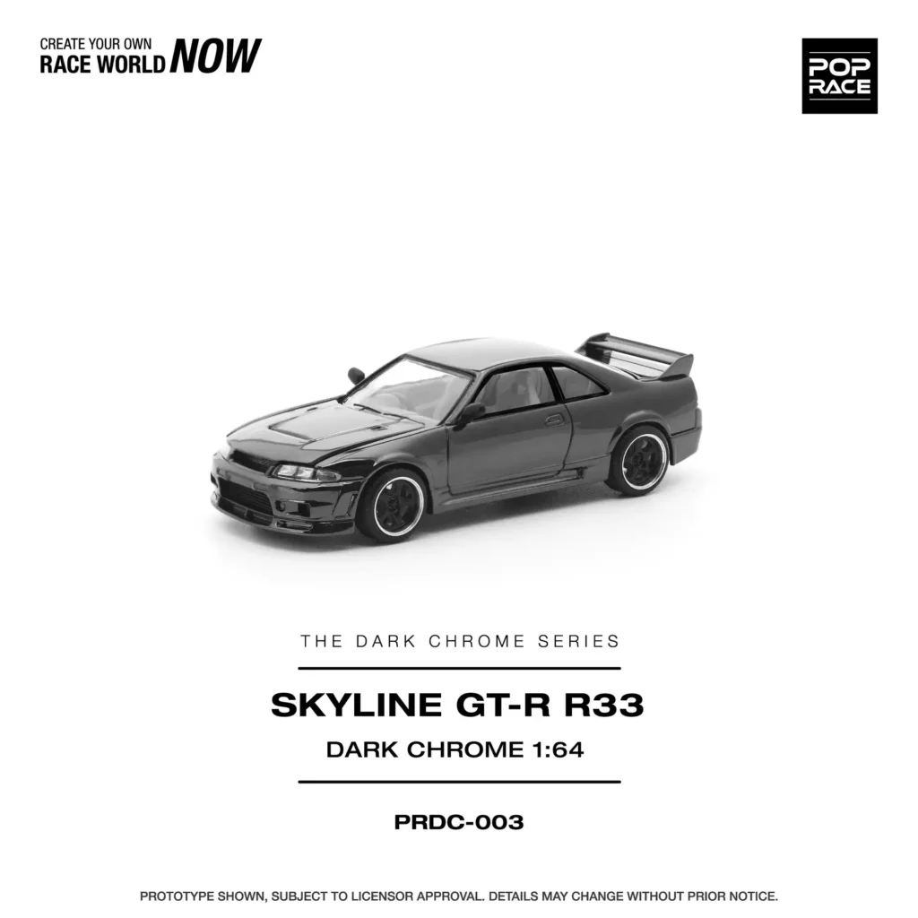 Nissan Skyline GT-R R33 Dark Chrome