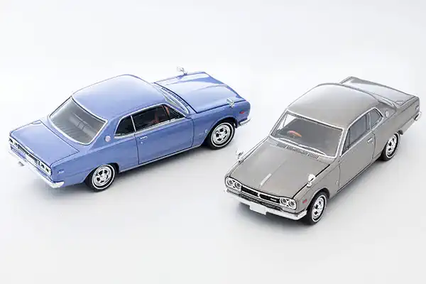 Tomica Limited Vintage Neo 1971 Nissan Skyline 2000GT Hardtop - Argent
