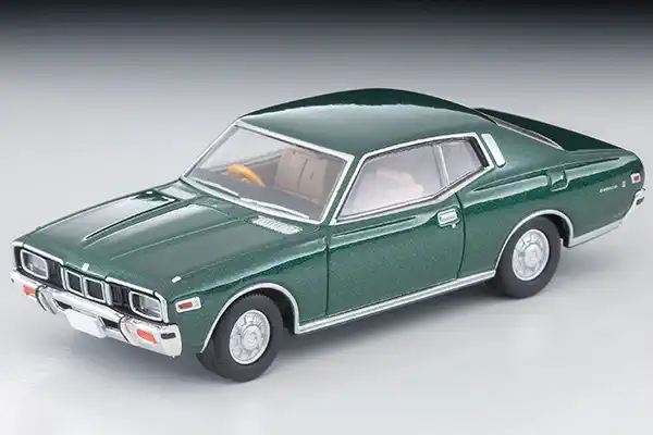 Tomica Limited Vintage Neo 1975 Nissan Gloria HT 2800 SGL 2 portes - Vert